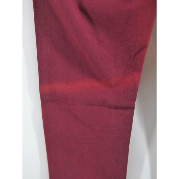 LEVI’S 511 SLIM STRAIGHT BURGUNDY PANTS BOYS SIZE 10 Reg 25x25 - Picture 7 of 9
